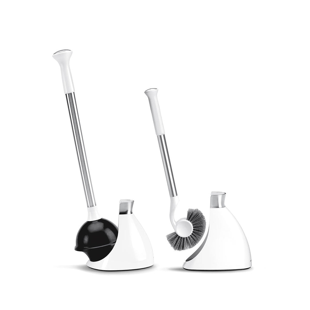 Toilet Brush and Plunger
