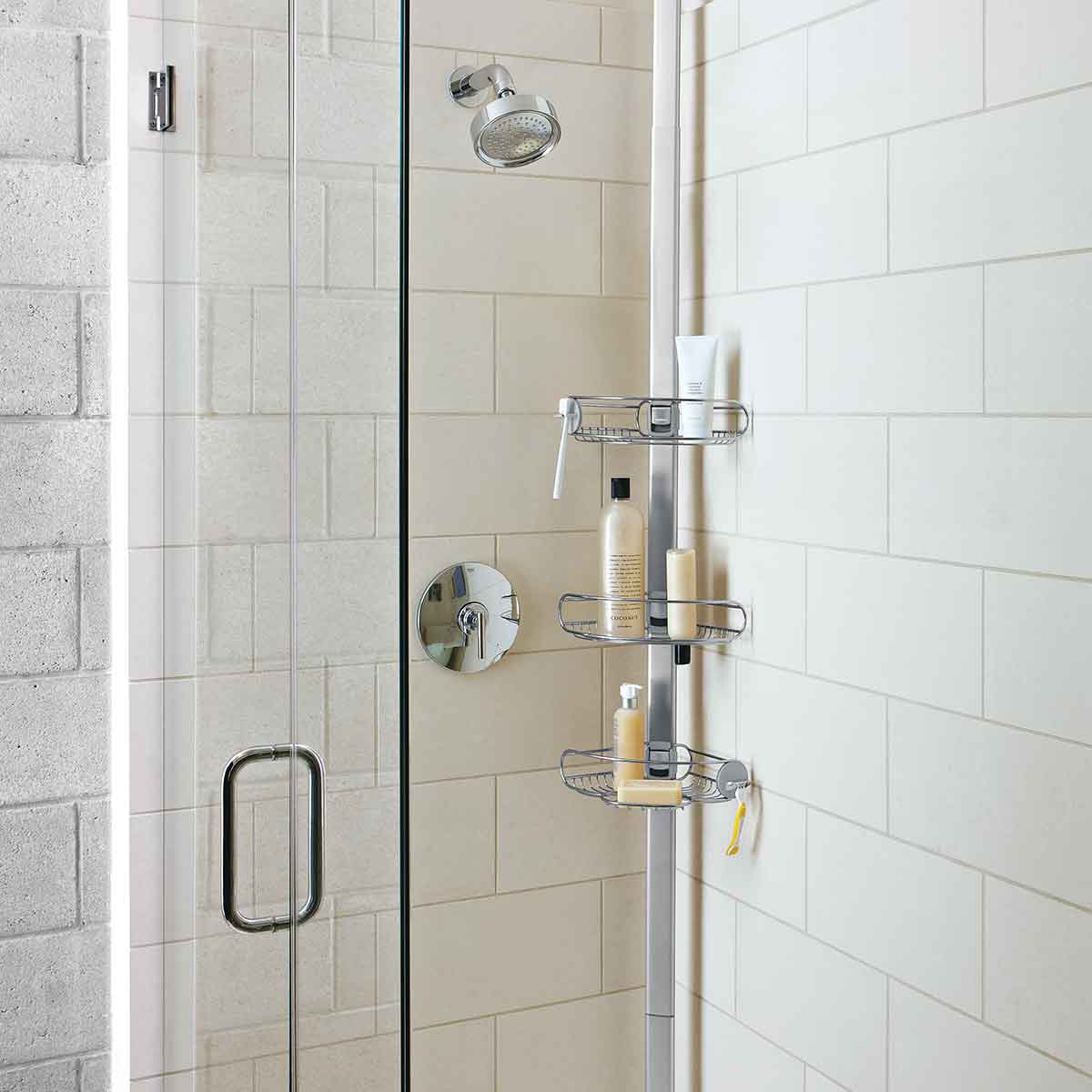 Tension Shower Caddy. 8 Ft.**