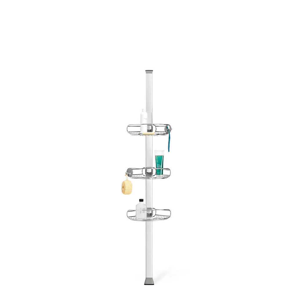 Tension Shower Caddy. 8 Ft.