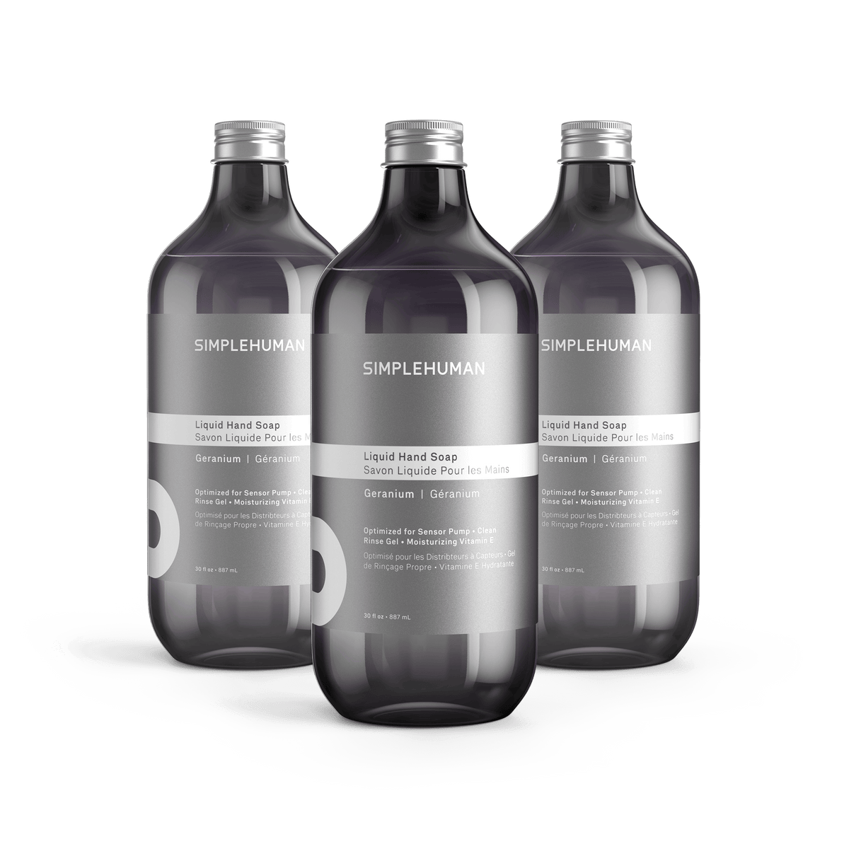 Geranium Liquid Hand Soap Refill Bottle