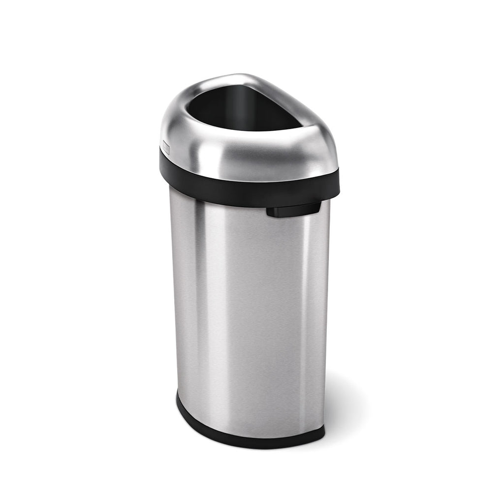 60L Semi-Round Open Can