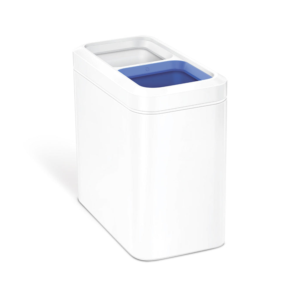 20L Dual Compartment Slim Open Can