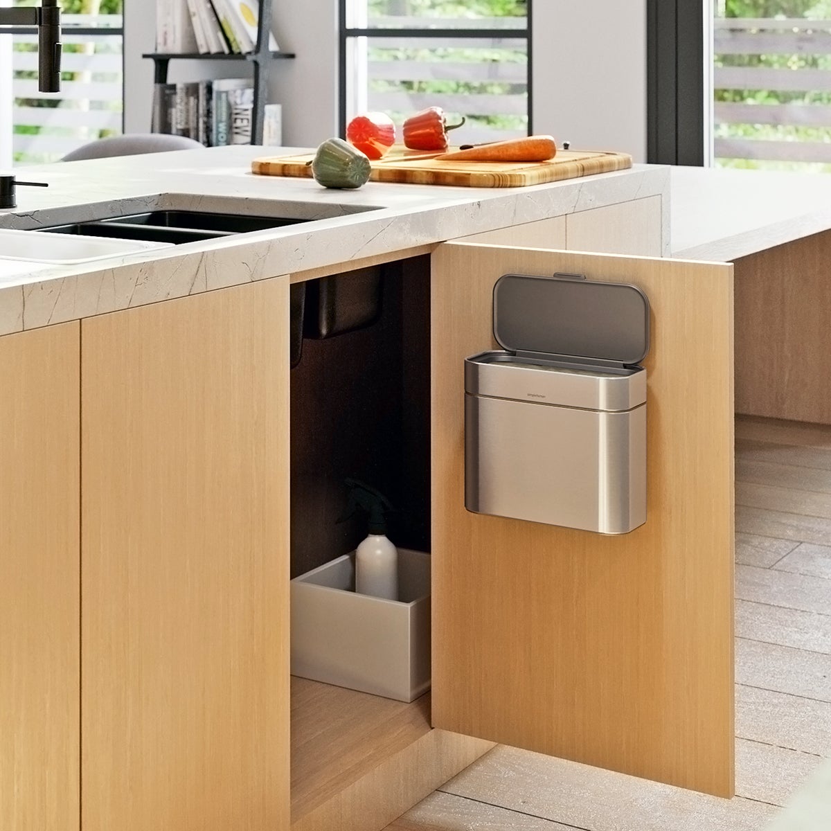 Compost Caddy Wall Mount