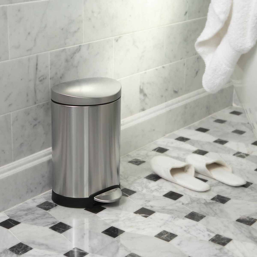 6L Semi-Round Step Can
