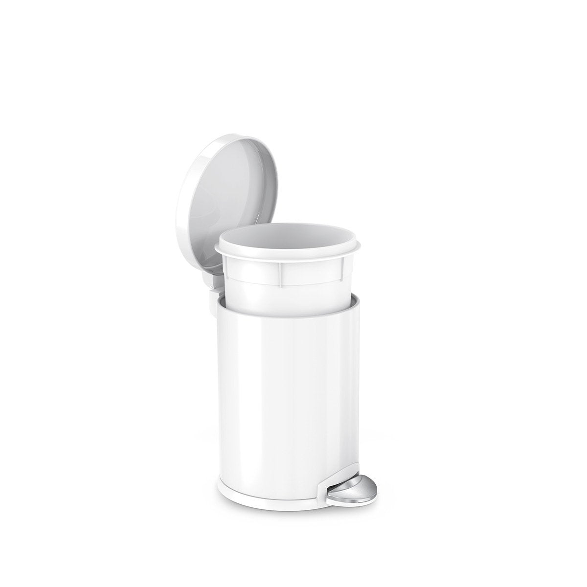 55L Rectangular Step Can with Liner Pocket + Bonus 4.5L Step Can
