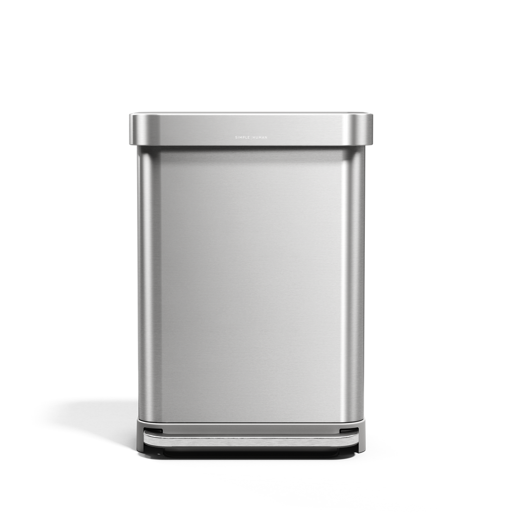 55L Rectangular Step Can with Liner Pocket