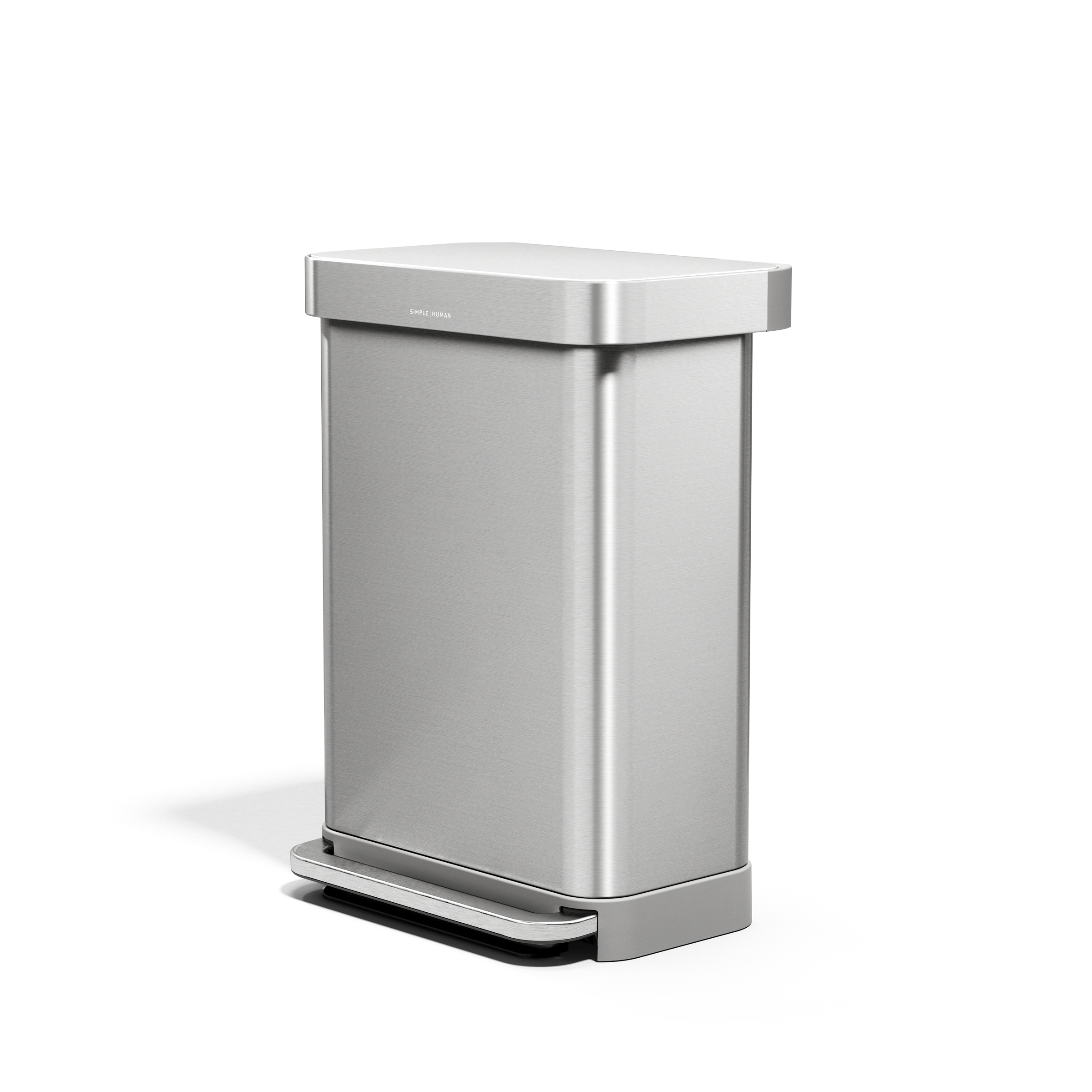 55L Rectangular Step Can with Liner Pocket