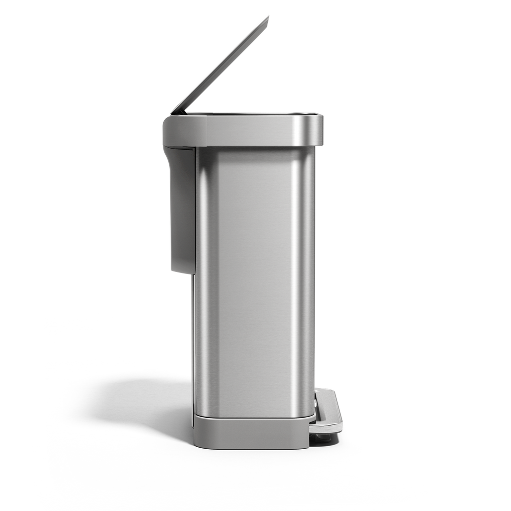 55L Rectangular Step Can with Liner Pocket