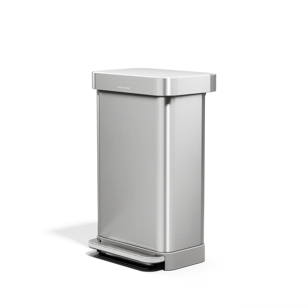 45L Rectangular Step Can with Liner Pocket