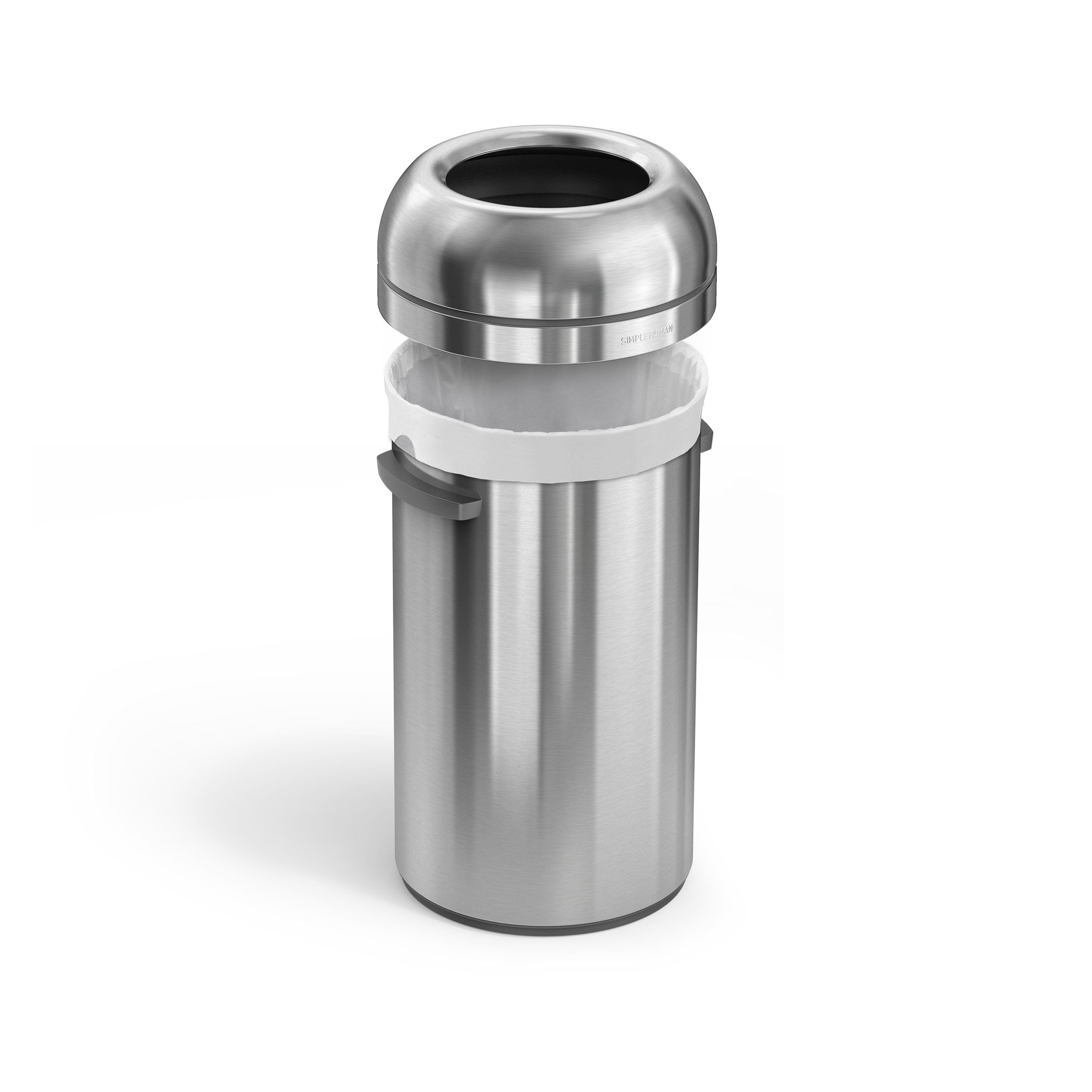60L All-Steel Bullet Open Can