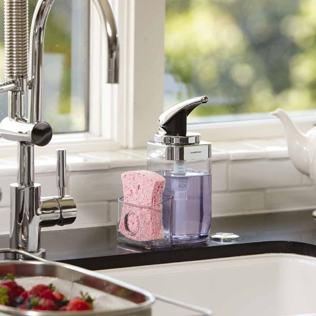 Square Push Pump with Caddy