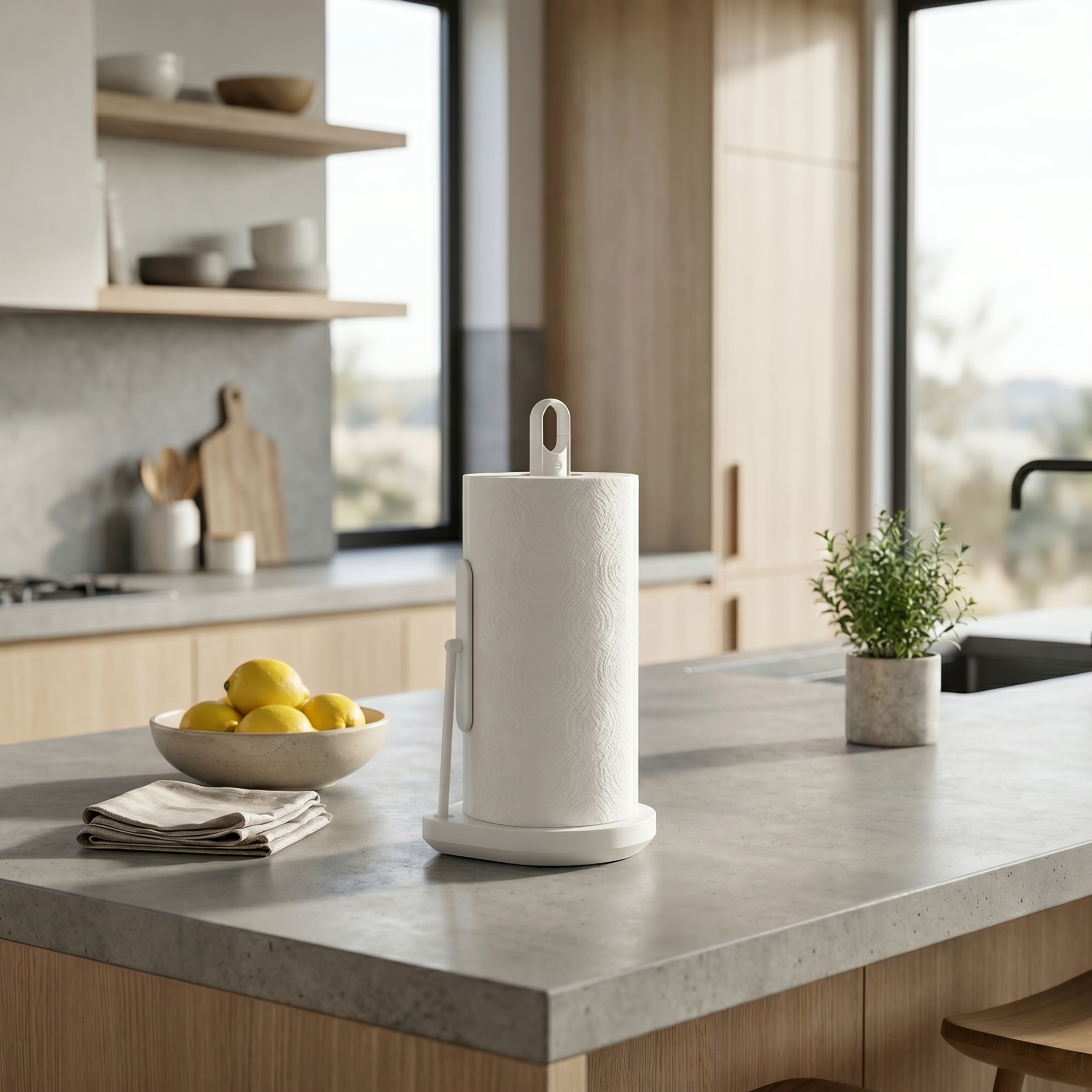 Paper Towel Holder with Spray