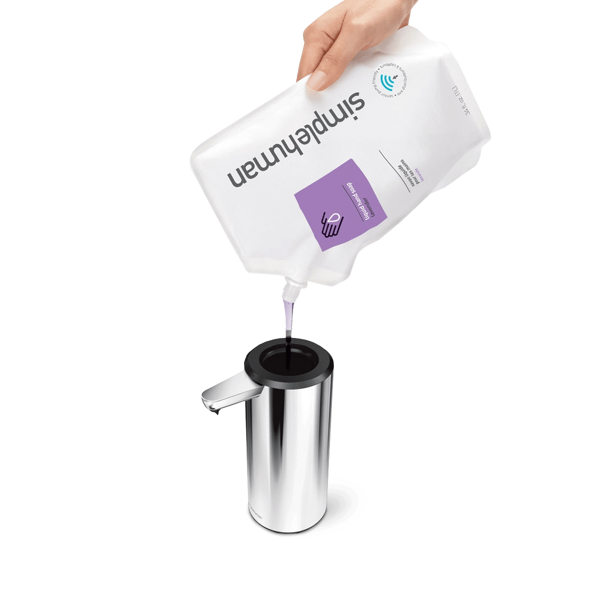 9 oz. Rechargeable Liquid Sensor Pump - with Personalization