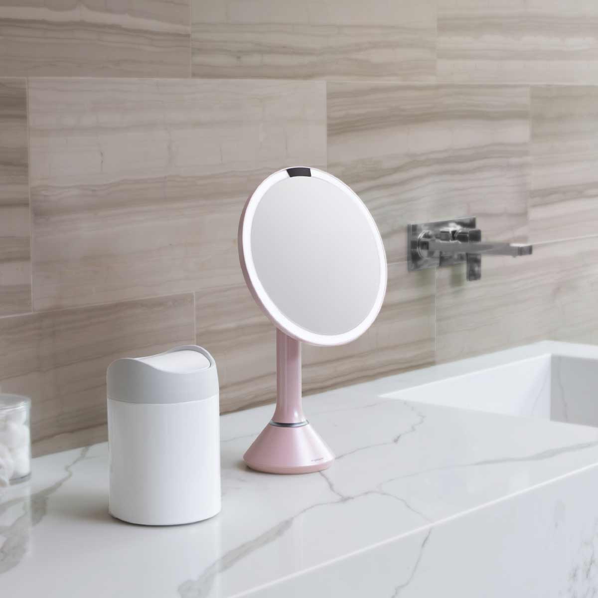 Sensor Mirror with Touch-Control Brightness with 10x Detail Mirror