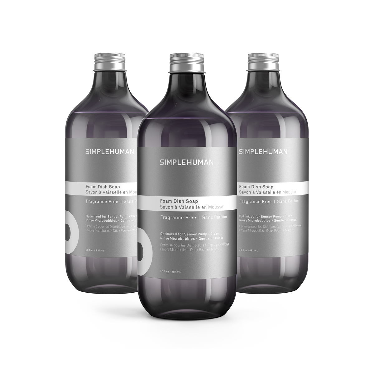 Fragrance Free Foam Dish Soap Refill Bottle