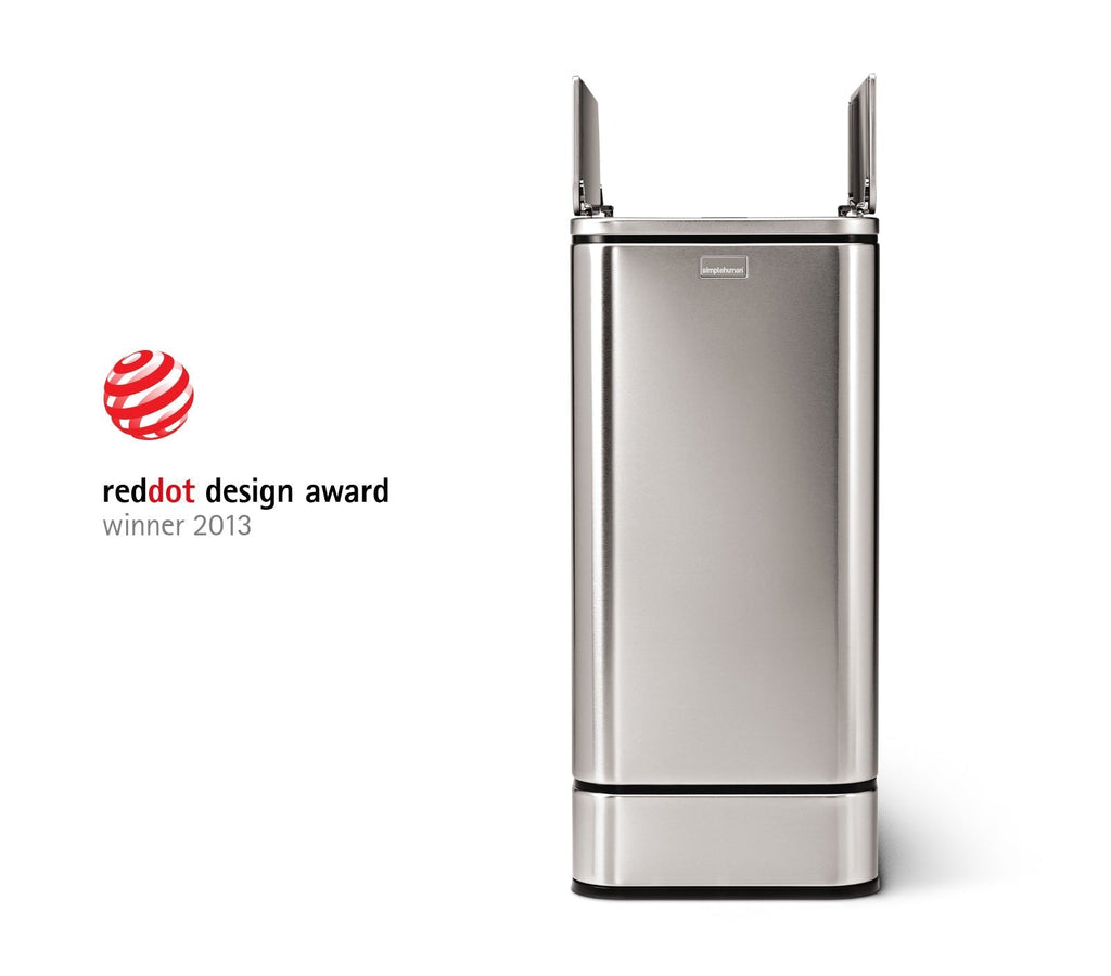 gen1 48L stainless steel butterfly sensor trash can