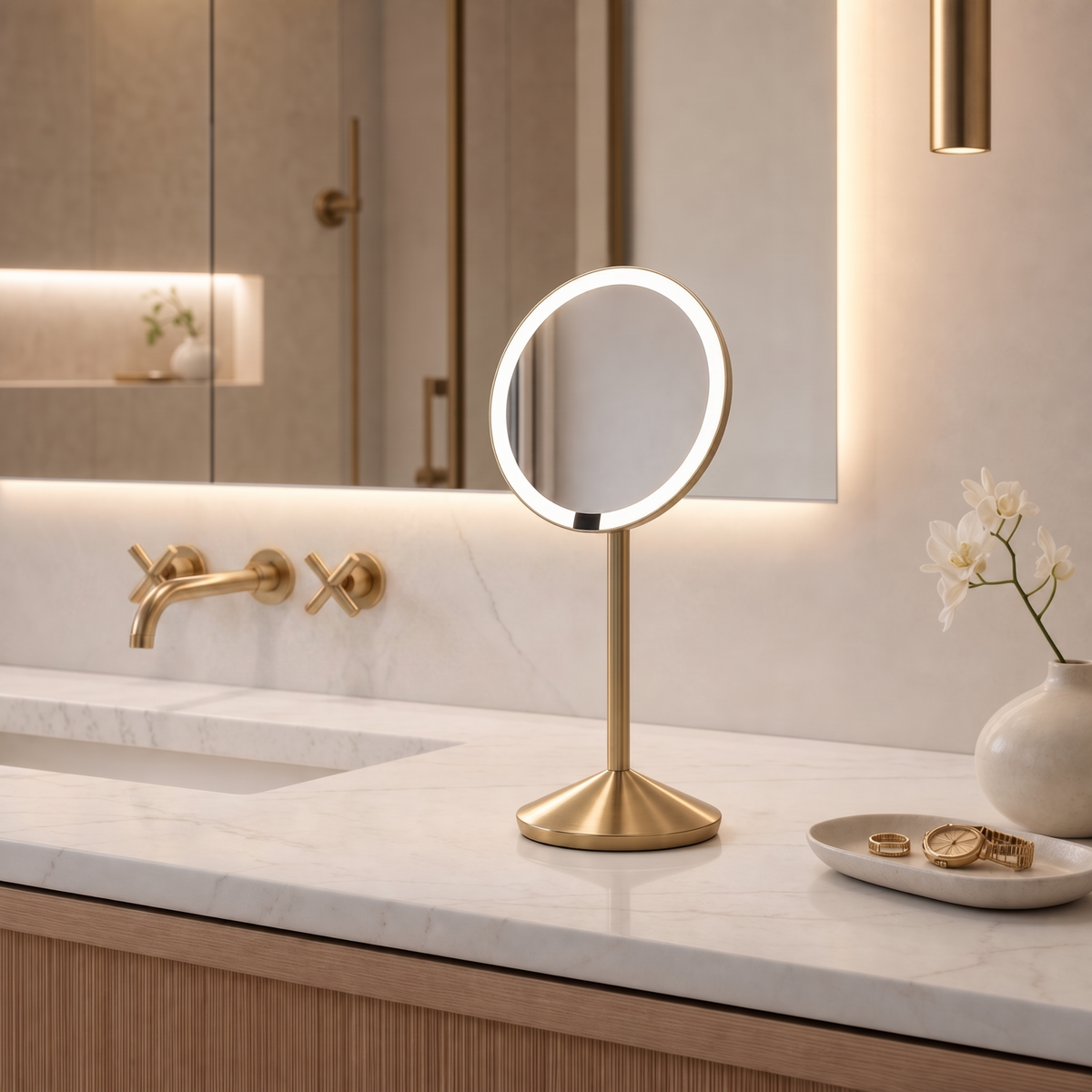 Sensor Mirror Fold. 10x Magnification